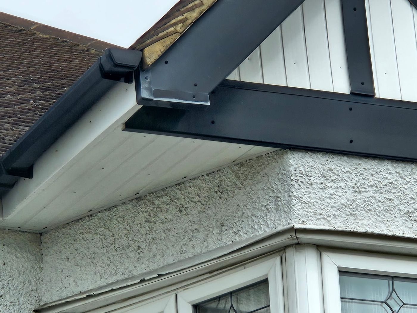 New UPVC guttering, fascias and soffits